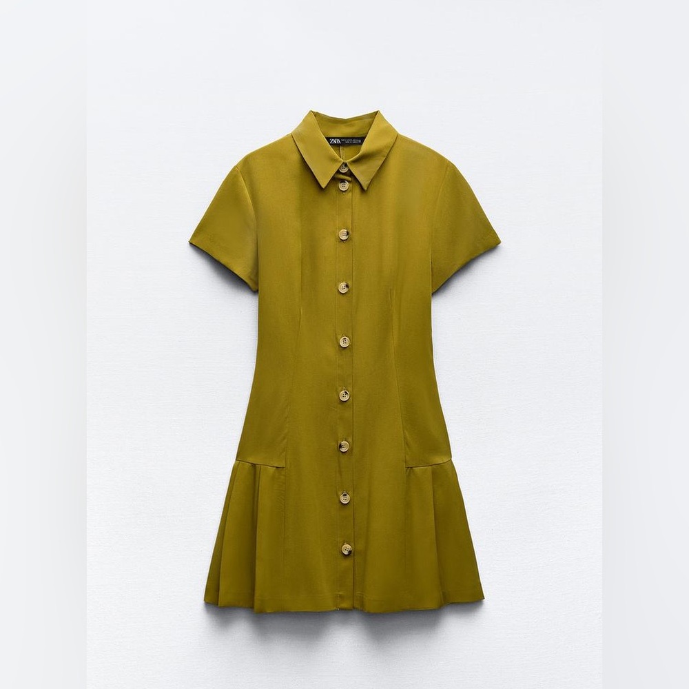 brat Challengers Summer Style: Zara Mini Shirt Dress - Size XL